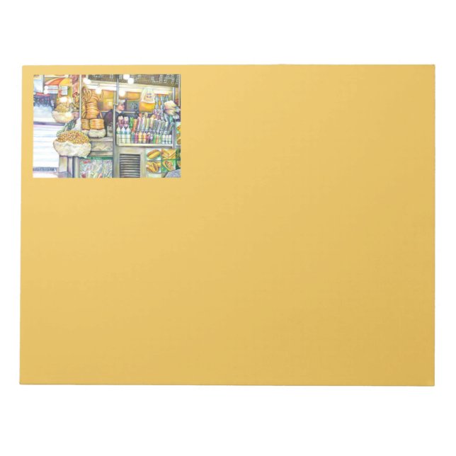 Pushcart Paradise Notepad (Front)