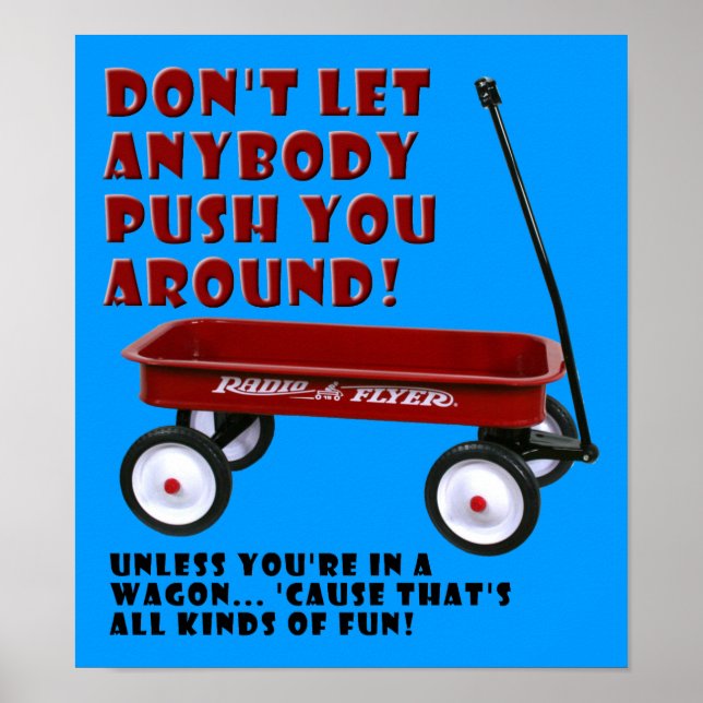 Pushing Wagon Poster (Front)