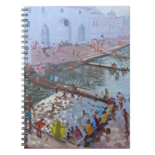 Pushkar ghats Rajasthan Notebook