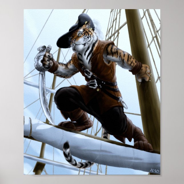 Puss n' Boots Full Image Print (Front)