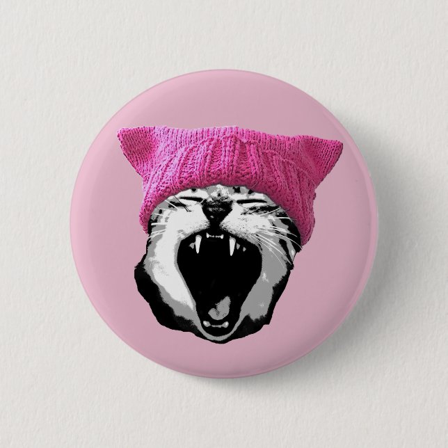 Pussy-hat Button (Front)