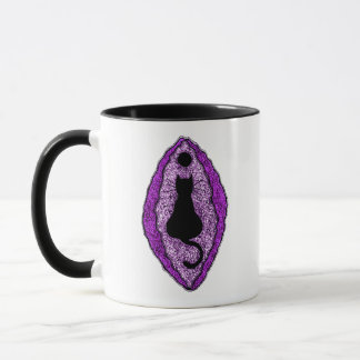 Pussy Kat Goddess Yoni Art Mug