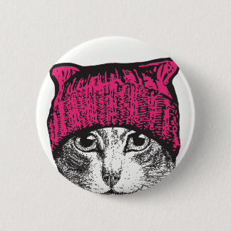Pussyhat Pussycat Button - Stay Nasty Pussyhat