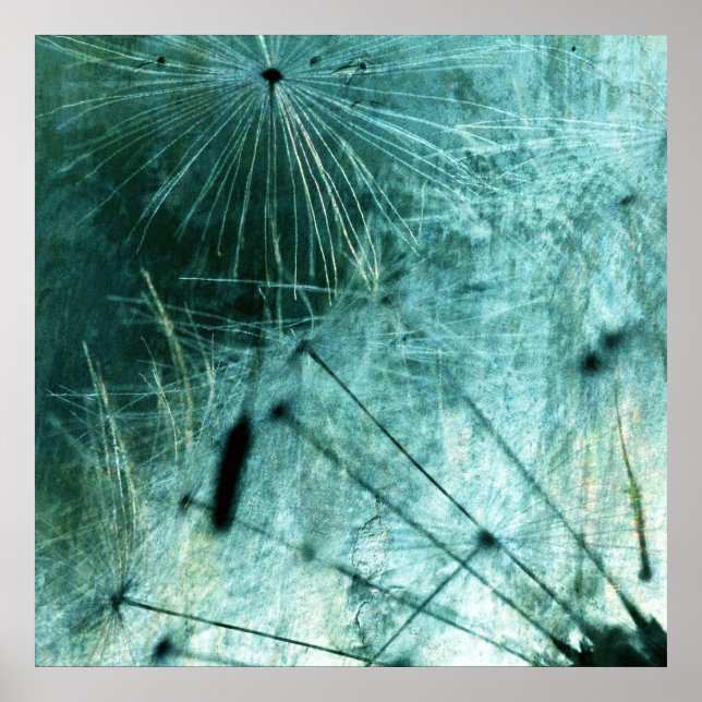 Pusteblume Kunst Poster (Front)