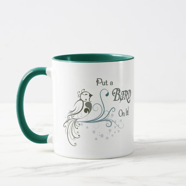 Put a Bird On It Mug (Left)