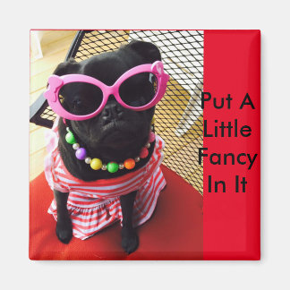 Put A Little Fancy In It Magnet