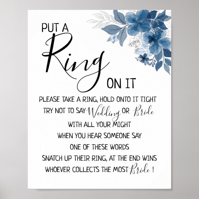 Put a Ring on it eucalyptus greenerys Poster (Front)