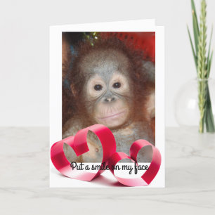 Put a Smile on My Face Valentine Card