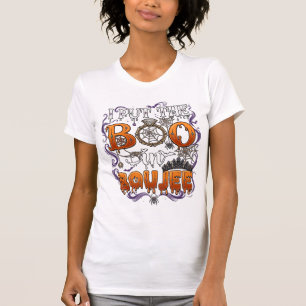 Put Boo Boujee Halloween Diamond Ring Crown_1 T-Shirt