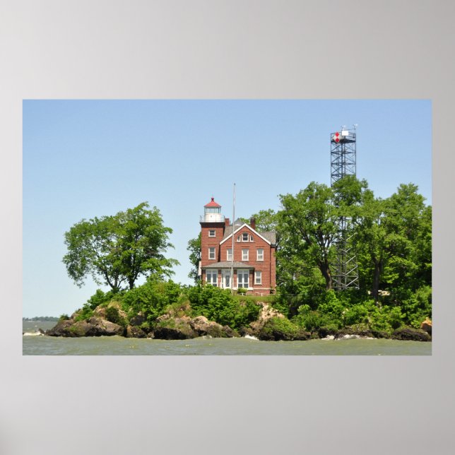 Put-in-Bay lighthouse Poster (Front)