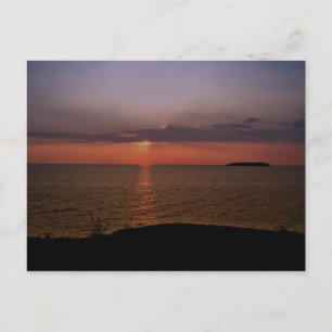 Put-In Bay sunset Postcard