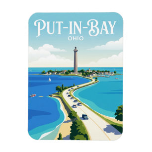 Put-in-Bay USA Magnet