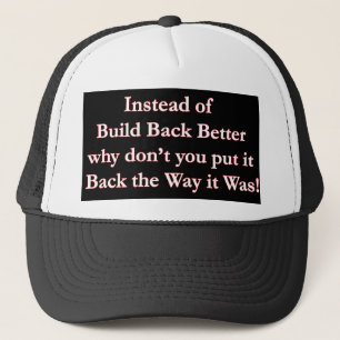 Put-It-Back-for-Darks- Trucker Hat