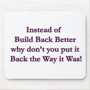 Put-It-Back Mouse Pad