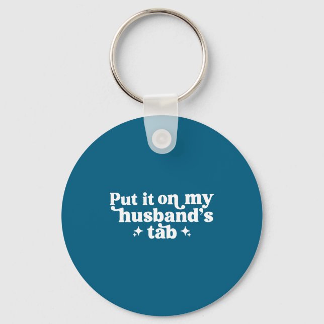 Put it my husband's tab key ring (Front)