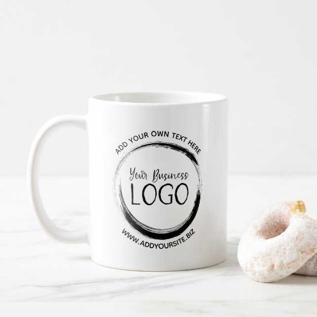 Put My Logo on a Coffee Mug (With Donut)