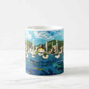 Put n Bay Lake Erie Island Painting #1 Coffee Mug