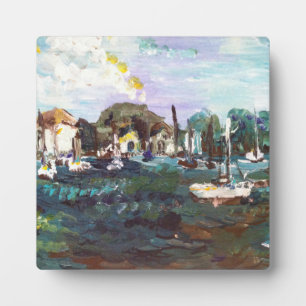 Put-n-Bay Lake Erie Island Painting #2 Plaque