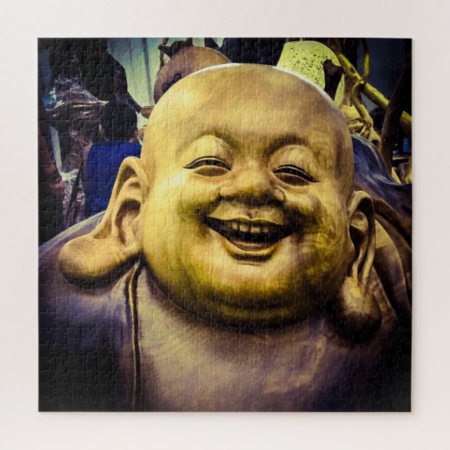 Put on a Happy Face - Buddha - 20x20 - 676 pc Jigsaw Puzzle (Vertical)