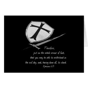 Put on the whole armour Parakaleo note card