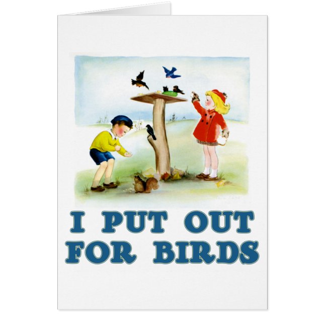 Put Out For Birds (kids) (Front)