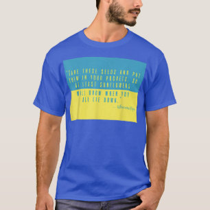 Put Sunflower Seeds In Pocket I Stand With Ukraine T-Shirt