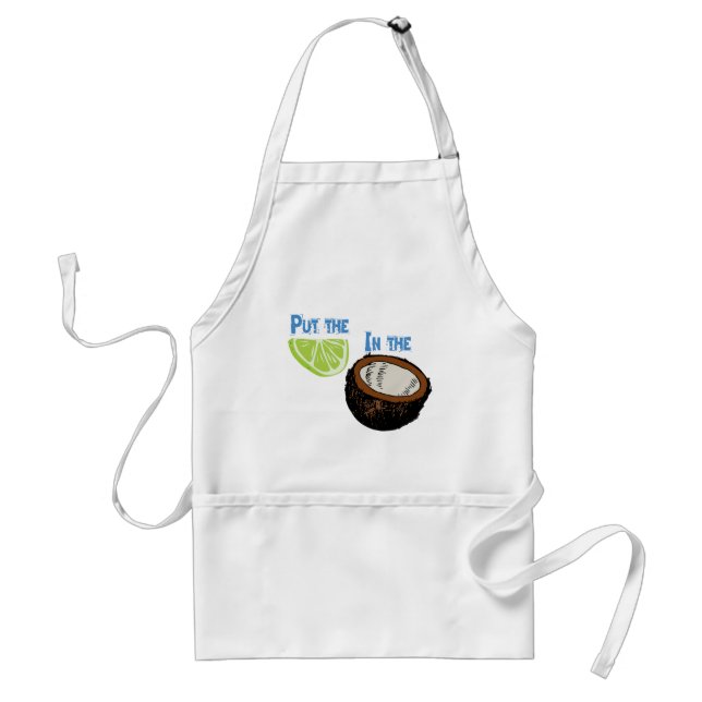 Put the lime in the Coconut! Standard Apron (Front)