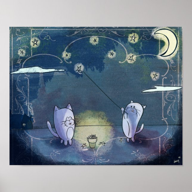 Put the Stars in her Sky Print (Front)