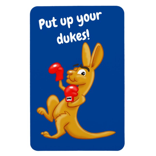 Put up your Dukes! Magnet (Vertical)