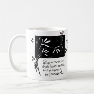 Put Your Cares in God's Hands Magnet Coffee Mug