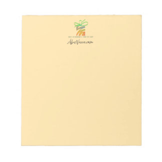 Put Your Logo Here Tablet Notepad