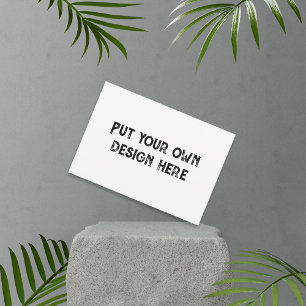 Put your own design thank you card