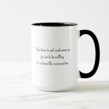 Put Your Underwear On (Mug)
