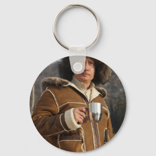 Putin Drinking! Key Ring