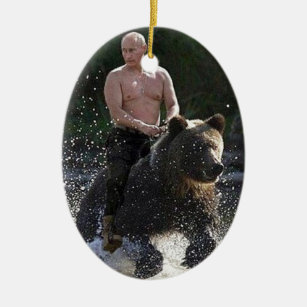 Putin On A Bear Home Furnishings Accessories Zazzle Com Au