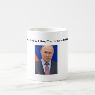 Putin Tractor Coffee Mug