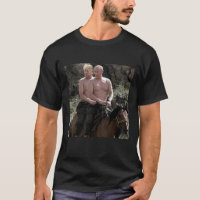 Putin Trump Riding Horse Russia Humor