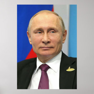 PUTIN Vladimir Vladimirovich Putin Russian Leade Poster