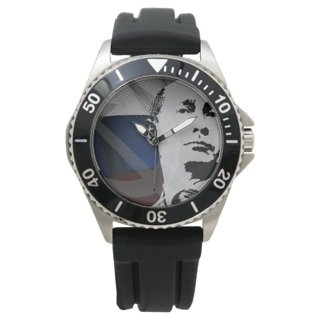 Putin with Russian Flag Watch (Front)