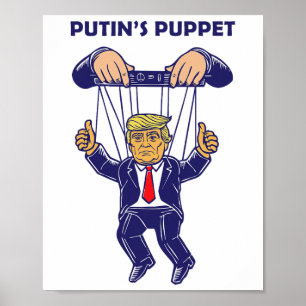 Putin's Puppet President Is A Russian Et Political Poster