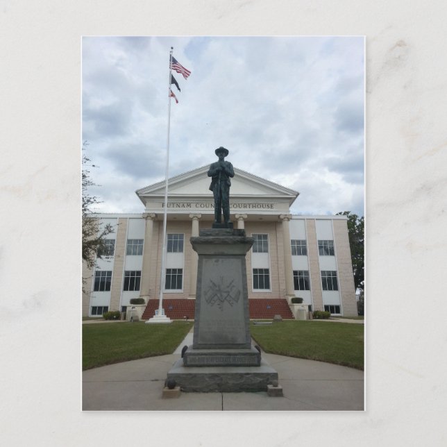 Putnam County Courthouse Palatka Florida Postcard (Front)