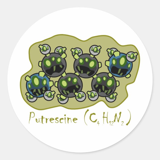 Putrescine Sticker (Front)