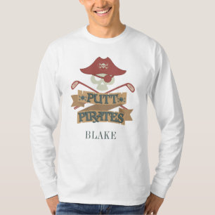 Putt Pirates Golfing Outdoor Sports Personalised T-Shirt