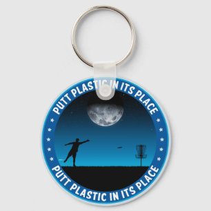 Putt Plastic In Its Place #8 Key Ring