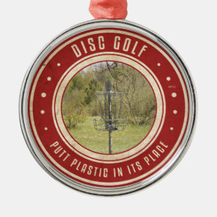 Putt Plastic In Its Place Metal Tree Decoration