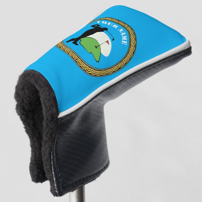 Putter Cover - Custom Golf - Add Name (3/4 Front)