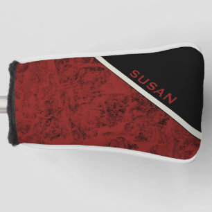 Putter Cover "Wood Red" 