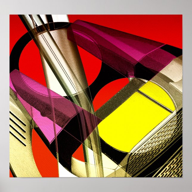 Putter Piece - Original Golf Art Print (Front)