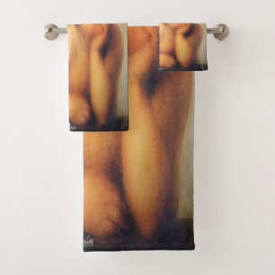 Putti Angel Bath Towel Set