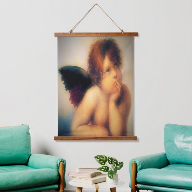 Putti Angel Hanging Tapestry (Living Room)